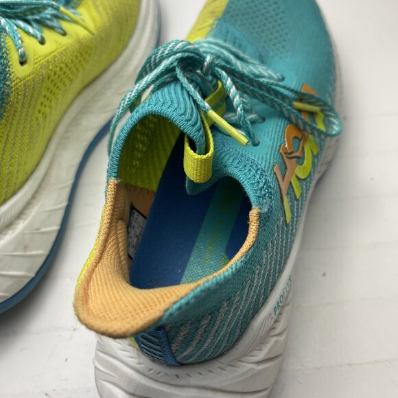 Hoka One Carbon X 3 Women’s Size 6.5 US ‘ceramic/primrose’ Running Shoes - Picture 11 of 13